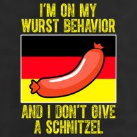 Im On My Wurst Behavior And I Dont Give A Schnitzel Oktoberfest Cool Comfort Performance Bucket Hat