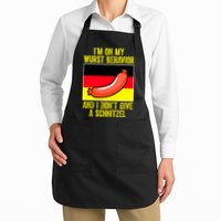 Im On My Wurst Behavior And I Dont Give A Schnitzel Oktoberfest Apron