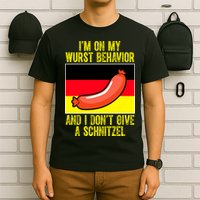 Im On My Wurst Behavior And I Dont Give A Schnitzel Oktoberfest T-Shirt