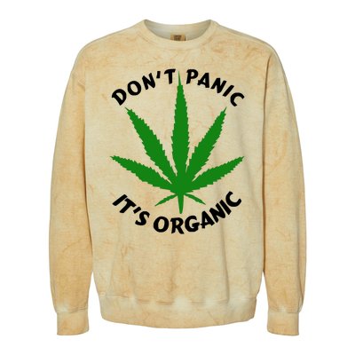 ItS Organic Marijuana Colorblast Crewneck Sweatshirt