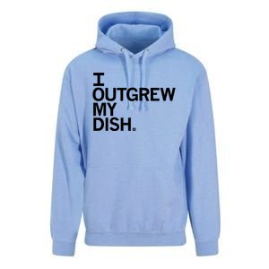 I Outgrew My Dish Unisex Surf Hoodie