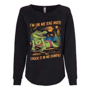 IM On Me Rag Mate Chuck It In Me Dumpa Womens California Wash Sweatshirt