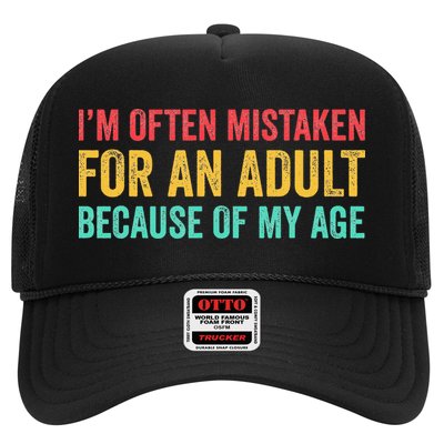 Im Often Mistaken For An Because Of My Age Funny Hat