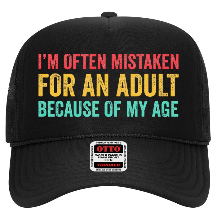 Im Often Mistaken For An Because Of My Age Funny Hat