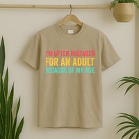 Im Often Mistaken For An Because Of My Age Funny T-Shirt