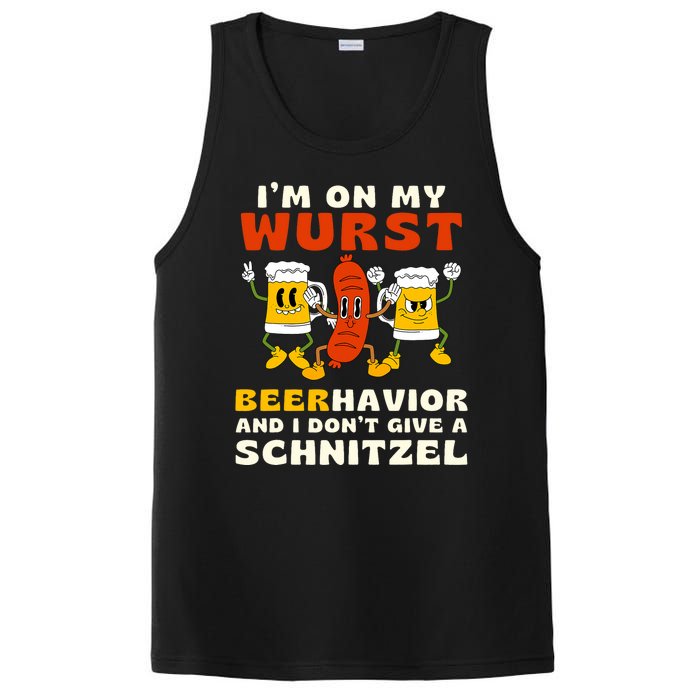 IM On My Wurst Beerhavior And I DonT Give A Schnitzel PosiCharge Competitor Tank