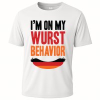 Im On My Wurst Behavior Performance Shirt