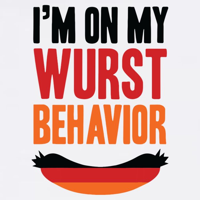 Im On My Wurst Behavior Performance Shirt
