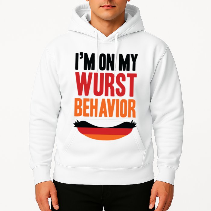 Im On My Wurst Behavior Hoodie