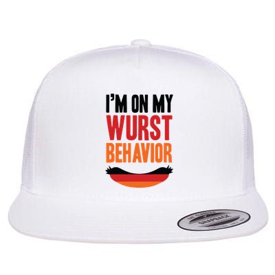 Im On My Wurst Behavior Flatbill Hat