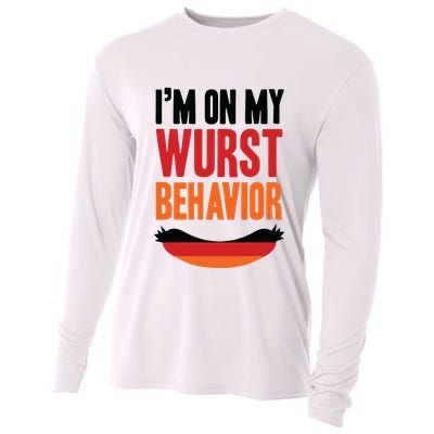 Im On My Wurst Behavior Cooling Performance Long Sleeve Crew