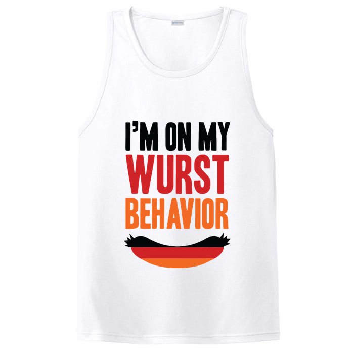 Im On My Wurst Behavior PosiCharge Competitor Tank
