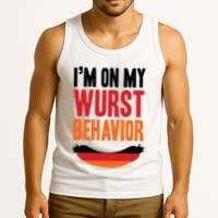 Im On My Wurst Behavior Tank Top