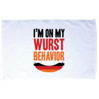 Im On My Wurst Behavior Microfiber Hand Towel