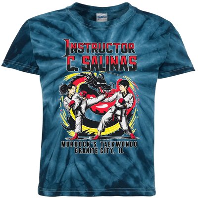 Instructor Of MurdockS Taekwondo School Kids Tie-Dye T-Shirt