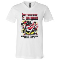 Instructor Of MurdockS Taekwondo School V-Neck T-Shirt