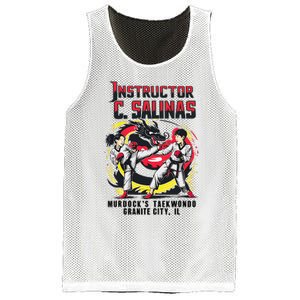 Instructor Of MurdockS Taekwondo School Mesh Reversible Basketball Jersey Tank