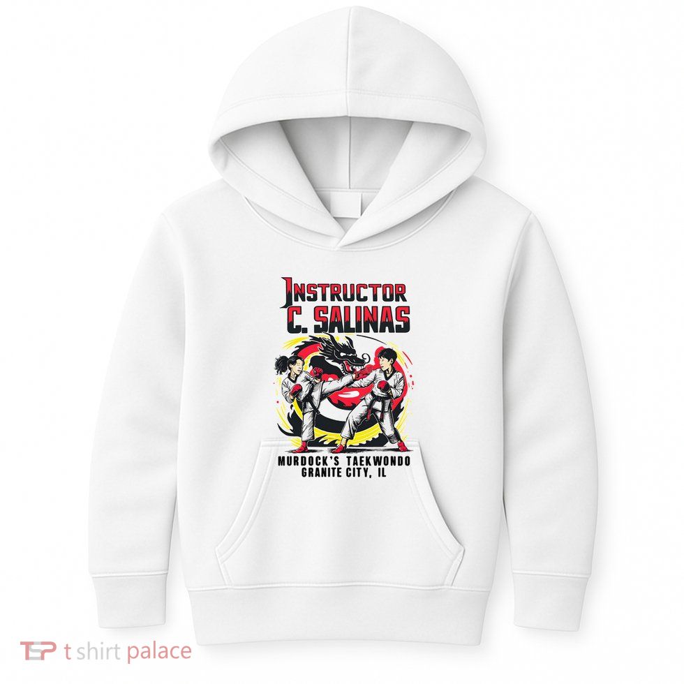 Instructor Of MurdockS Taekwondo School Kids Hoodie