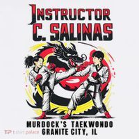 Instructor Of MurdockS Taekwondo School Kids Hoodie