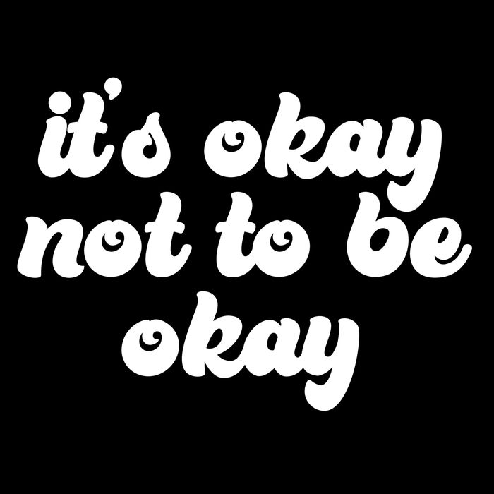 It's Okay Not To Be Okay Sustainable Bucket Hat