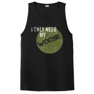 I Only Need My Woobie Military Veteran Humor PosiCharge Competitor Tank