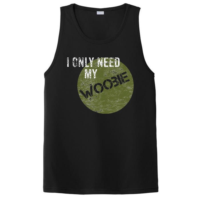 I Only Need My Woobie Military Veteran Humor PosiCharge Competitor Tank