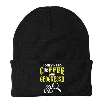 I Only Need Coffee And Geoguessr Gamer Beanie