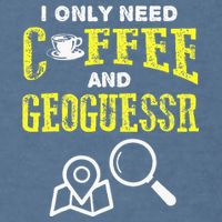 I Only Need Coffee And Geoguessr Gamer Garment-Dyed Sweatshirt