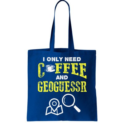 I Only Need Coffee And Geoguessr Gamer Bag