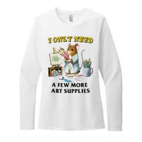 I Only Need A Few More Art Supplies Womens CVC Long Sleeve Shirt