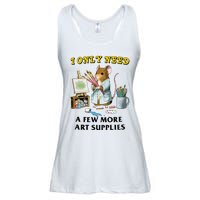 I Only Need A Few More Art Supplies Ladies Essential Flowy Tank