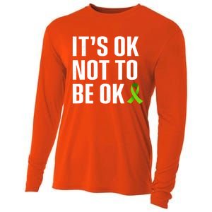 ItS Ok Not To Be Ok Gift Tal Health Awareness Gift Cooling Performance Long Sleeve Crew