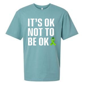 ItS Ok Not To Be Ok Gift Tal Health Awareness Gift Sueded Cloud Jersey T-Shirt