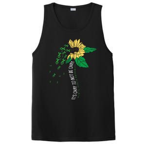 Its Ok Not To Be Ok Mental Health Awareness Sunflower Ribbon PosiCharge Competitor Tank