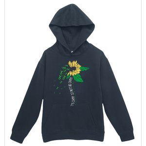 Its Ok Not To Be Ok Mental Health Awareness Sunflower Ribbon Urban Pullover Hoodie