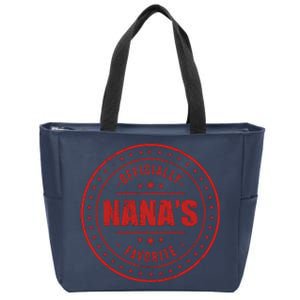 Im Officially Nanas Favorite Zip Tote Bag