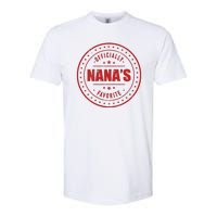 Im Officially Nanas Favorite Softstyle CVC T-Shirt