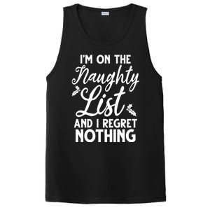 IM On Naughty List And I Regret Nothing IM On Naughty List PosiCharge Competitor Tank