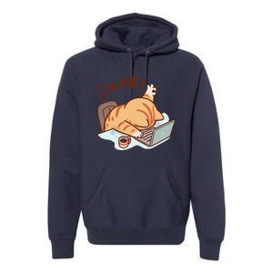 IM Ok Okay Cute Cat IM Fine Premium Hoodie