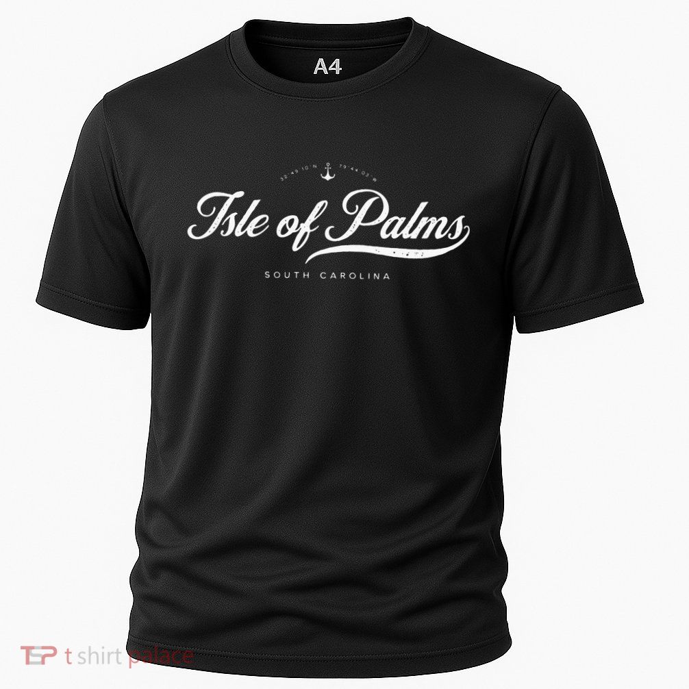 Isle Of Palms South Carolina Vintage Retro Performance Shirt