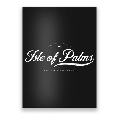 Isle Of Palms South Carolina Vintage Retro Poster