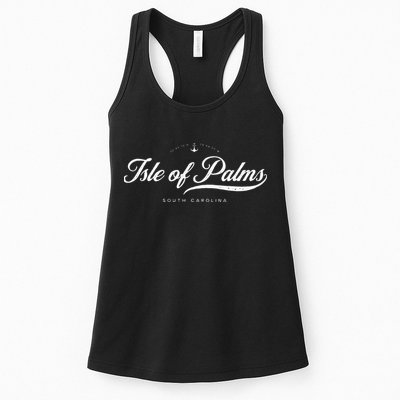 Isle Of Palms South Carolina Vintage Retro Womens Tank Top