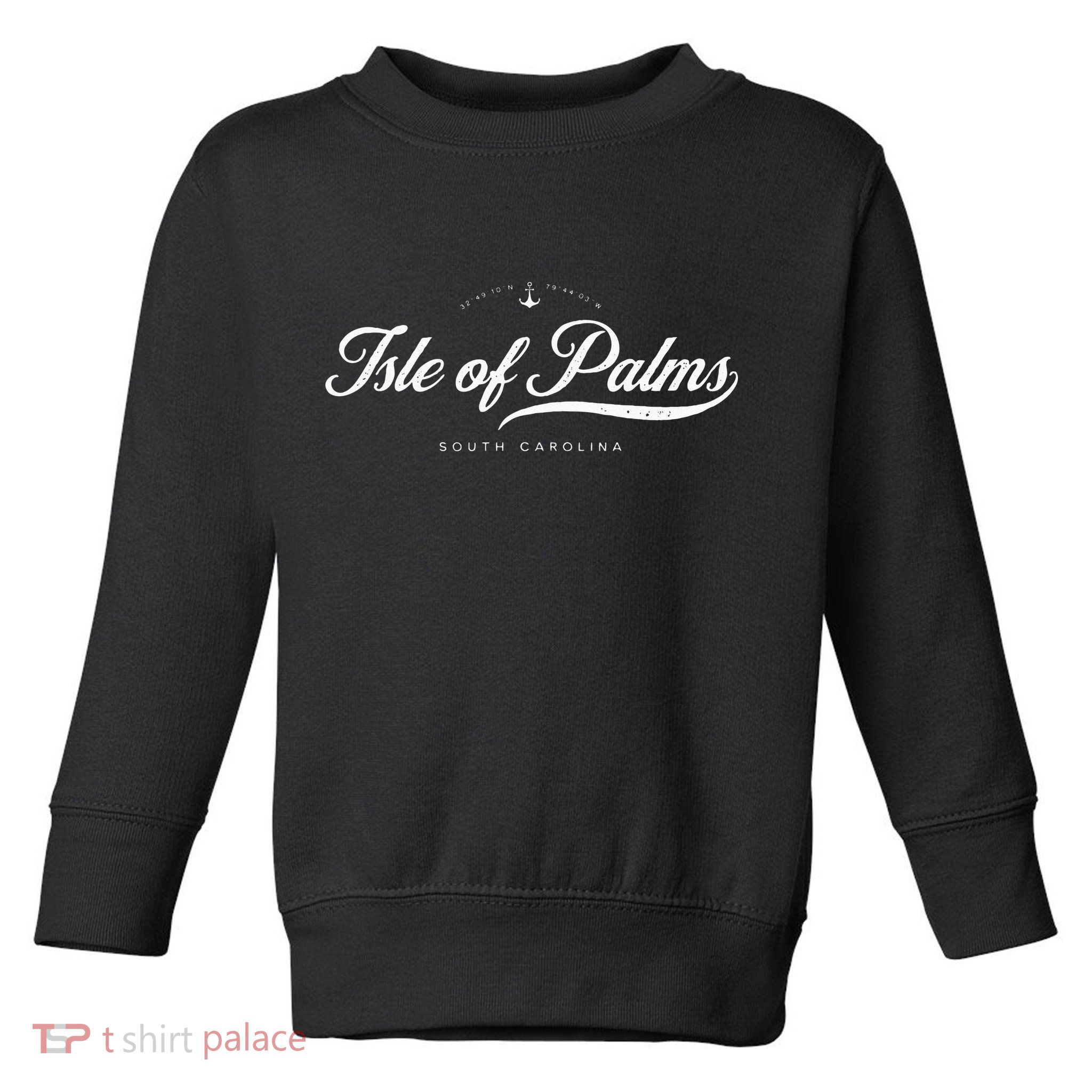 Isle Of Palms South Carolina Vintage Retro Toddler Sweatshirt