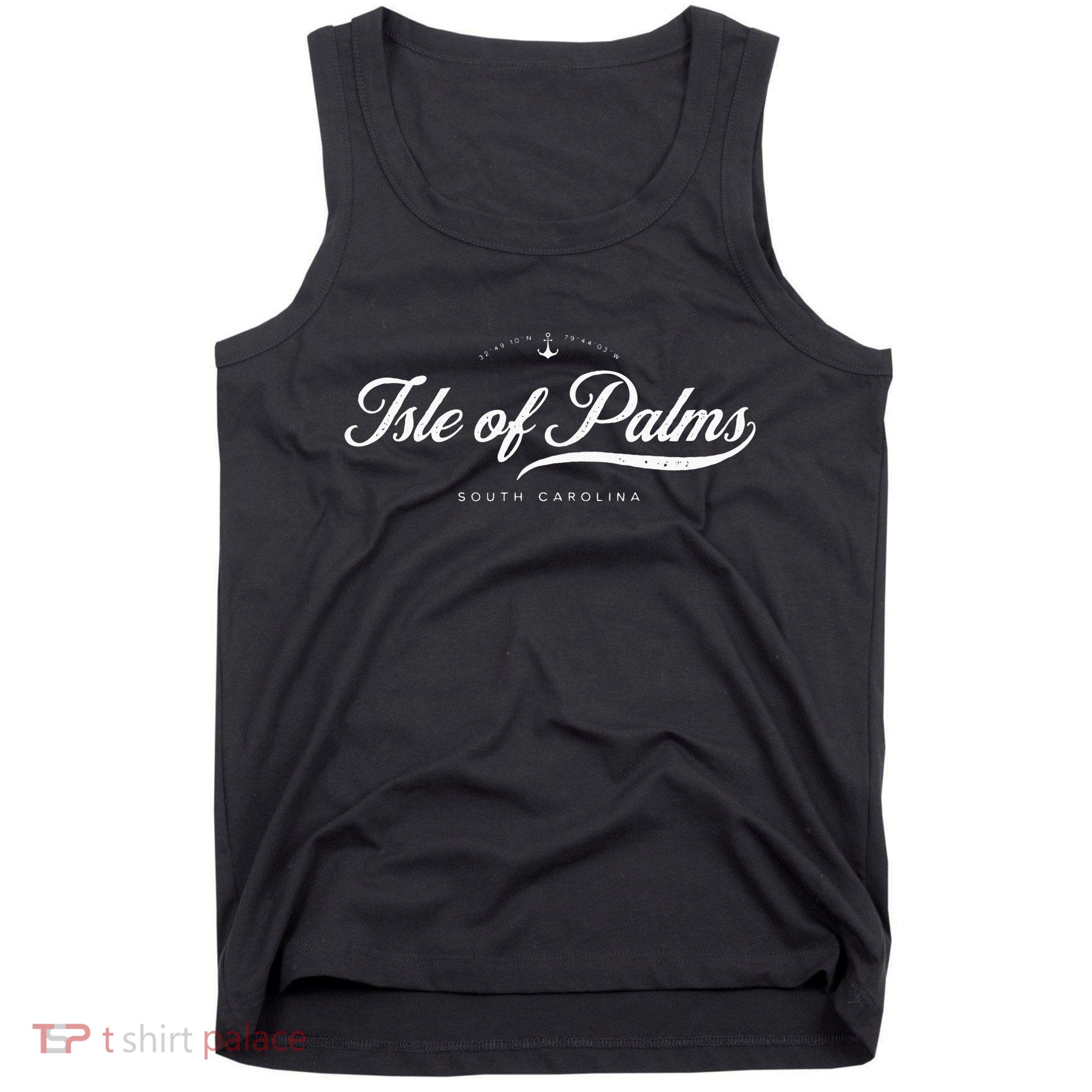 Isle Of Palms South Carolina Vintage Retro Tank Top