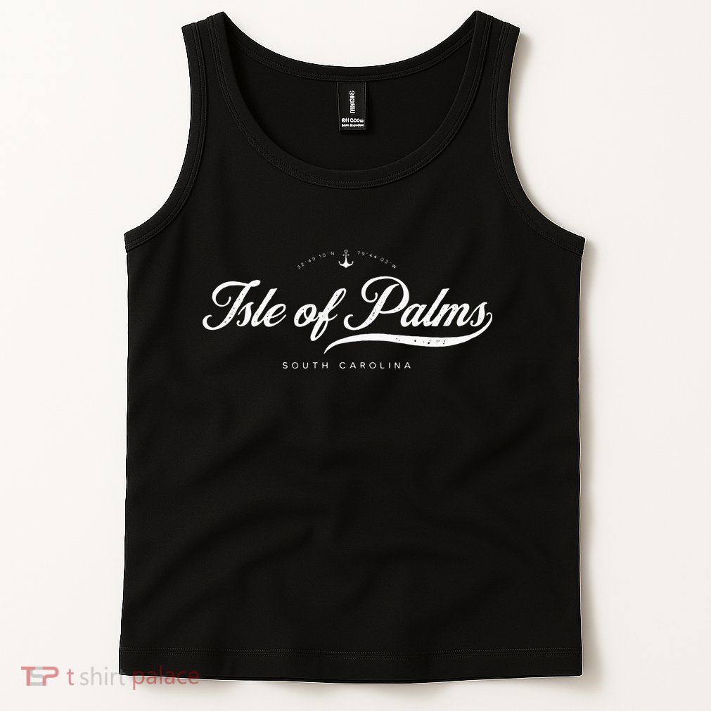 Isle Of Palms South Carolina Vintage Retro Tank Top
