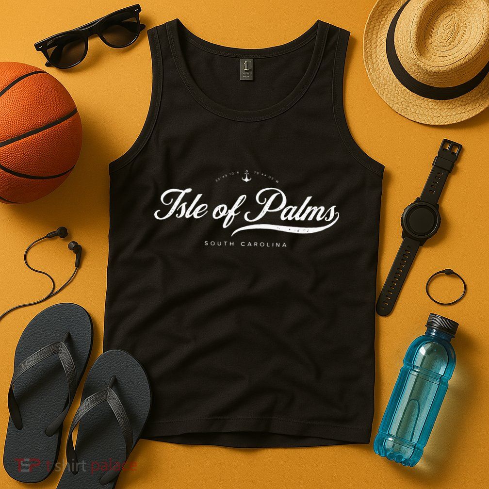 Isle Of Palms South Carolina Vintage Retro Tank Top
