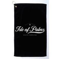 Isle Of Palms South Carolina Vintage Retro Golf Towel