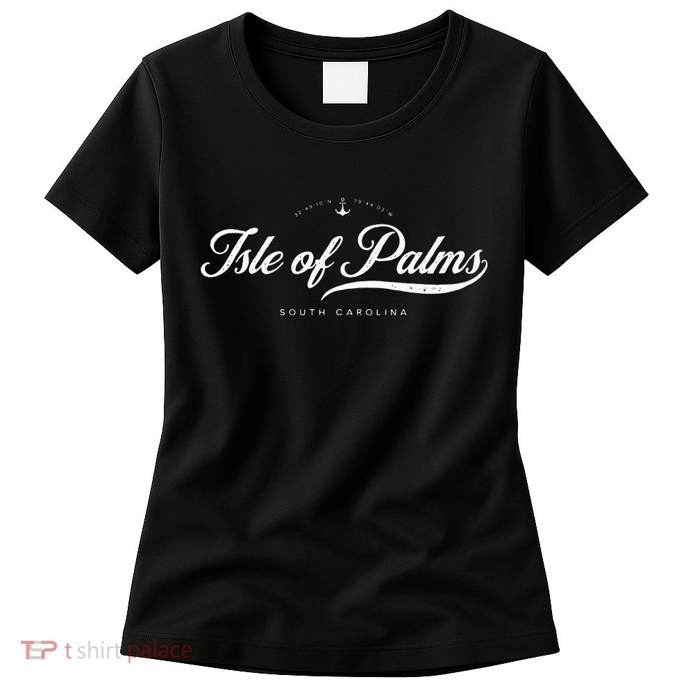 Isle Of Palms South Carolina Vintage Retro Womens T-Shirt