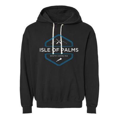 Isle Of Palms South Carolina Beach Garment-Dyed Fleece Hoodie