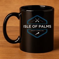 Isle Of Palms South Carolina Beach 11oz C Handle Ceramic Mug